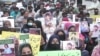 اسلام اباد کې د مظاهرې پر مهال د حفيظ بلوڅ د موندلو غوښتنه شوې 
