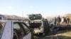 Urmările exploziilor de la mormântul generalului Qassem Soleimani