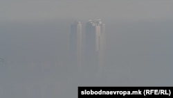 Аерозагадување во Скопје (фотоархива)
