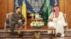  ولودیمیر زلنسکی در سفر خود به عربستان در ماه مه با محمد بن سلمان دیدار کرد