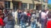 Предупредувачки протест на вработените во Фондот за здравствено осигурување, Скопје, 30 април 2024 година