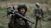 Украински войник в Донецка област, 13 октомври 2023 г.