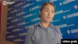 Портпаролка на полицијата во Ош, Нурпери Абдулајев