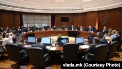 Илустрација, архивска фотографија од владина седница, март 2024 година
