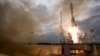 
"Луна-25" космос станциясы чиркелген ракета Чыгыш космодромунан учурулуп жатат. 11-август, 2023-жыл. Орусия.
