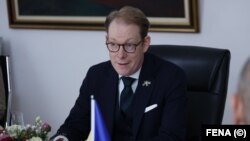 توبیاس بیلستروم، وزیر امور خارجه سوئد