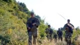 Sa američkim vojnicima na granici Kosova i Srbije