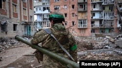Український військовий у Бахмуті, 15 березня 2023 року