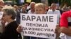 Пензионерите изминатите месеци на протести бараат покачување на пензиите.