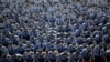 Novi pripadnici Kosovske policije na ceremoniji diplomiranja 58. generacije Kosovske policije, u Prištini, 14. juli 2023. 