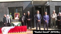 Маросими видоъ бо Рафоат Абдусаломова дар Душанбе, 24-уми октябри 2023