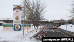 The soldier was shot at Russia’s military base in Armenia's northwestern city of Gyumri. (file photo)
