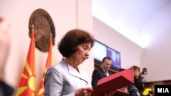 Северна Македонија - Инаугурација на новата претседателка на Северна Македонија, Горада Сиљановска-Давкова во Собранието, Скопје, 12 мај 2024 година 