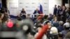 Прес конференција на рускиот министер за надворешни работи Сергеј Лавров, Скопје, 1 декември 2023 година