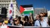 Propalestinski protest u Atini, 5. novembar 2023.