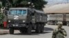 Руски сили, разположени в окупирания украински град Мелитопол.