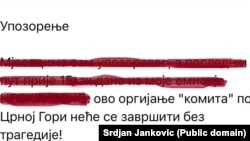 Dio komentara tragedije na Cetinju, od strane novinara Dragana Rosandića.