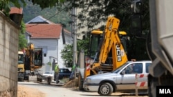 Илустрација, градежни работи во Арачиново