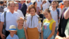 Maia Sandu în Piața Marii Adunări Naționale din Chișinău de Ziua Independenței Republicii Moldova, pe 27 august 2022.