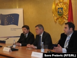 Vladimir Drobnjak u posjeti Podgorici, 24. januar 2012.