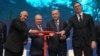 8 януари 2020 г., Истанбул. Борисов, Путин, Ердоган и Вучич откриват "Турски поток".