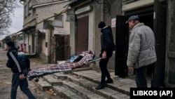 Загиблий внаслідок російського обстрілу Херсона, 5 січня 2022 року 