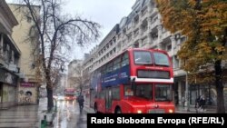 Автобус на ЈСП во Скопје (илустративна фотографија)