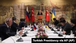 سخنرانی رجب طیب اردوغان برای دو گروه مذاکرهکننده