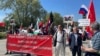 Проруски демонстранти на 9 май в София