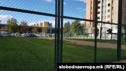 Игралиште во општина Аеродром.