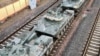 Російська військова техніка на білоруській залізниці, березень 2022 року 