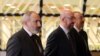 Belgium - European Council President Charles Michel, Armenian Prime Minister Nikol Pashinian and Azerbaijani President Ilham Ali start a trilateral meeting in Brussels, April 6, 2022.