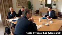 Белгија - Средба на високо ниво на дијалогот Белград-Приштина меѓу Жозеп Борел, Мирослав Лајчак, Албин Курти и Александар Вучиќ во Брисел. 21 ноември 2022 година