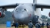 Најголемиот кинески воен транспортен авион, Y-20, беше прикажан во пресрет на Airshow China 2018 во Зухаи, во јужната кинеска провинција Гуангдонг, на 5 ноември 2018 година.