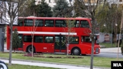 Автобус на ЈСП во Скопје (илустрација)