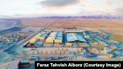 بخشی از پروژه آب‌شیرین‌کن خلیج فارس