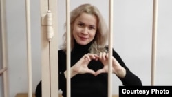 Maria Ponomarenko was sentenced to six years in prison in February on a charge of discrediting the Russian armed forces involved in Moscow’s ongoing invasion of Ukraine.
