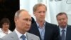 Володимир Путін та Ігор Зеленський в анексованому Криму у 2018 році