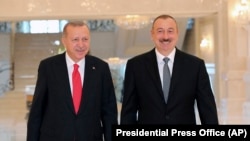 Ադրբեջան- Թուրքիայի և Ադրբեջանի նախագահները՝ Ռեջեփ Էրդողանը և Իլհամ Ալիևը, արխիվ