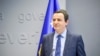 Aljbin Kurti, premijer Kosova, na konferenciji za novinare u Prištini, 18. juni 2022.