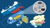 Central Asia - Russia Export Illustration