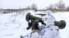 Військовослужбовці ЗСУ з Javelin на бойовому чергуванні на Донбасі. Лінія розмежування із проросійськими бойовиками на сході України