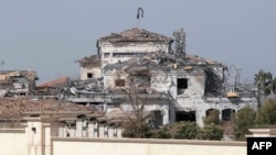 Zgrade oštećeno u raketiranju, Irbil, 13. mart 2022.