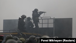 Казакстандагы нааразылыктар. Иллюстрациялык сүрөт.