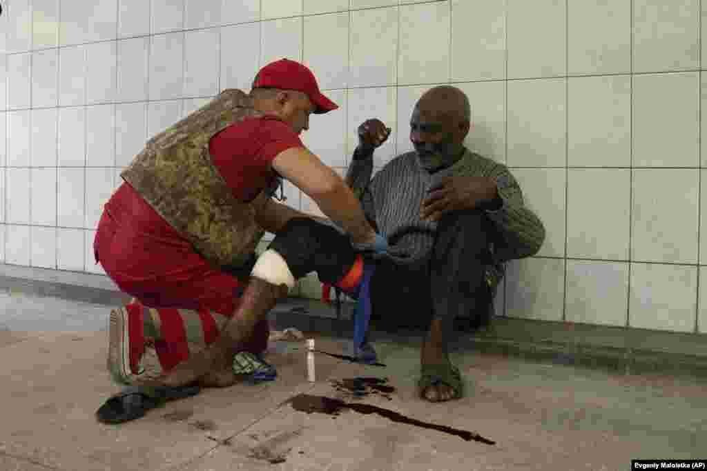 In addition to the three deaths, 23 people were injured during the attack at the market.