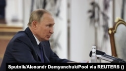 Ruski predsjednik Vladimir Putin u Uzbekistanu, 16. septembra 2022.