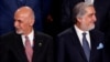 Both standing President Ashraf Ghani, left, and his contender, Abdullah Abdullah, claimed victory in last September's presidential election.