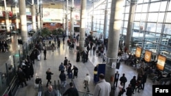 نمایی از فرودگاه بینالمللی موسوم به «امام خمینی» در خارج از تهران
