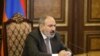 Armenian Prime Minister Nikol Pashinian holding a Security Council meeting, November 15, 2021