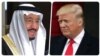 تاکید ترامپ و ملک سلمان بر پاسخگو کردن ایران به دلیل نقض قوانین بین المللی